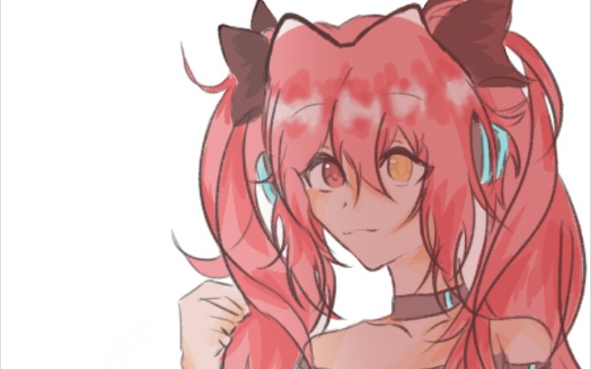 【新人绘画】摸一摸spasmodic娘?)_哔哩哔哩_bilibili