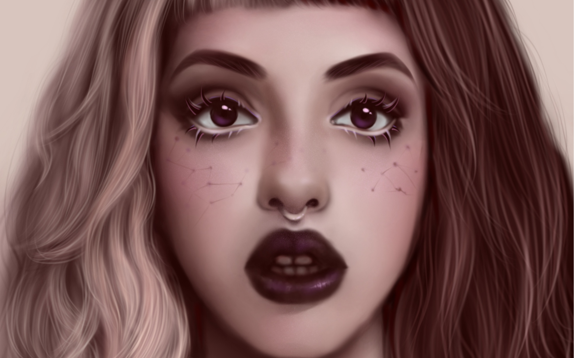 【procreate】ipad板繪人物厚塗(melanie martinez)