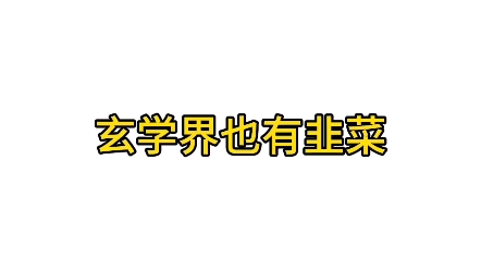 玄学界也有骗局?你不会就是那被割的韭菜吧?哔哩哔哩bilibili