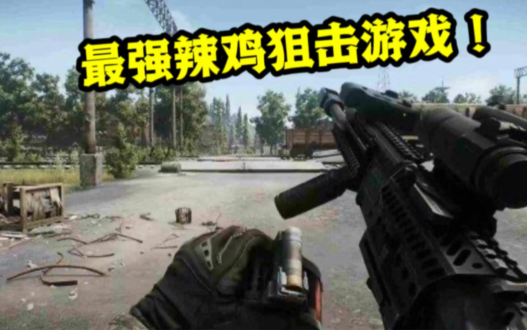 史上最强辣鸡狙击游戏,八倍镜m24只打瞬狙,结果太搞笑