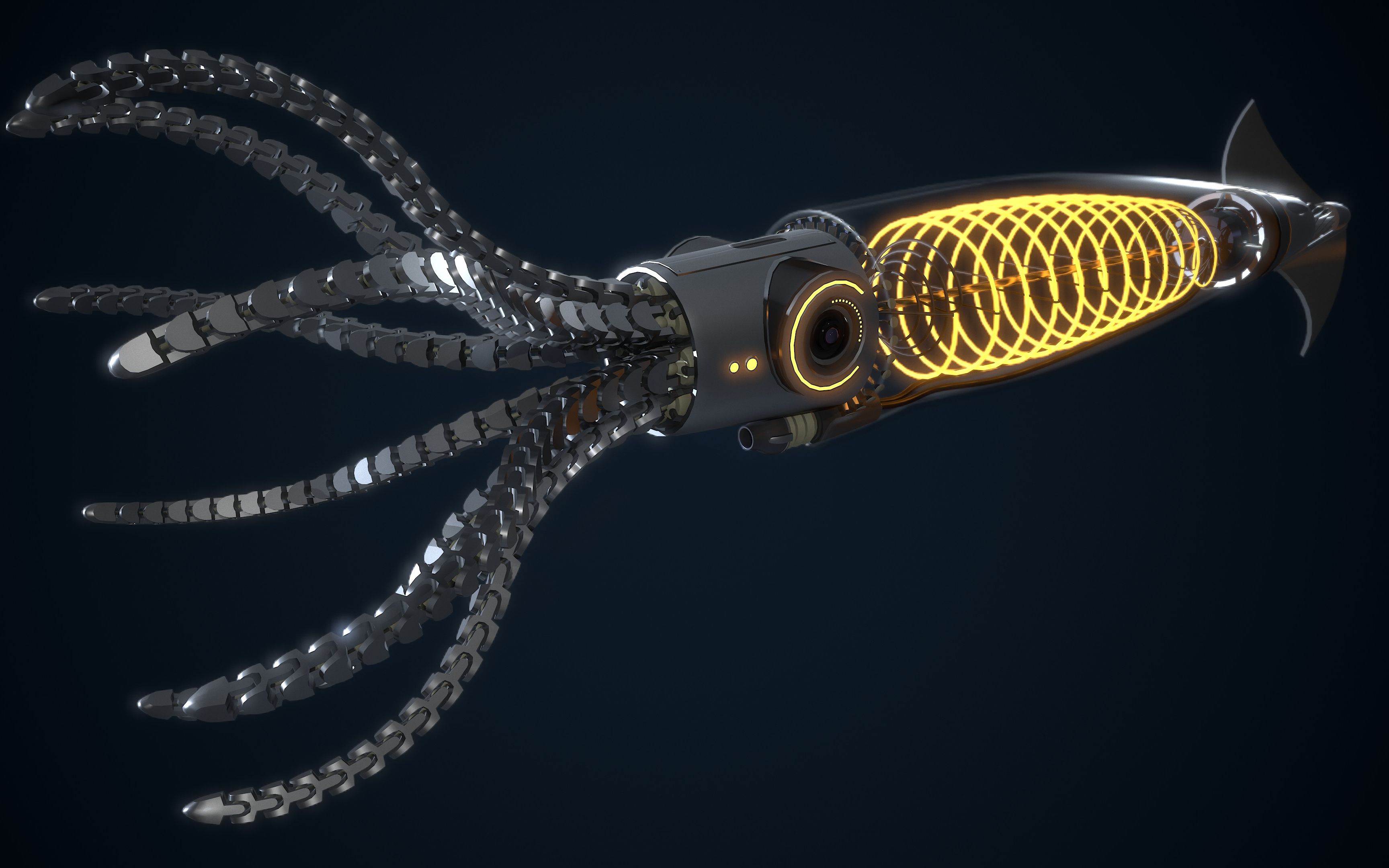 maya高模机械乌贼制作