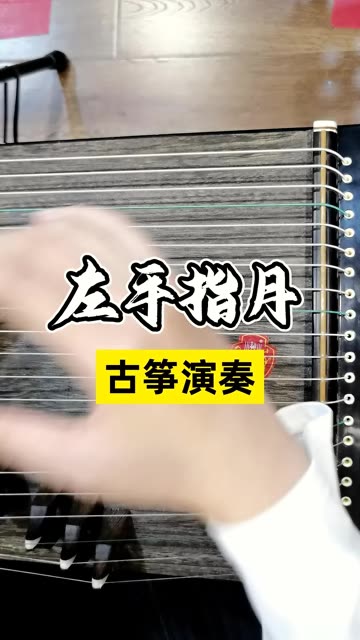 【古筝 | 左手指月】你是我无二无别