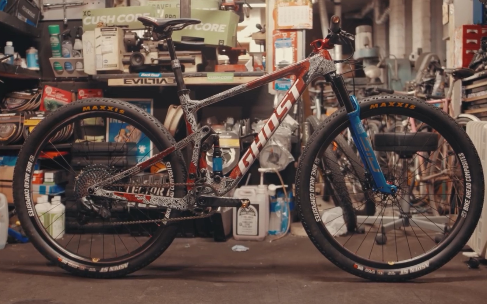 trail bike-ghost lector fs 世界杯版 山地车装车视频(2021.5.1)