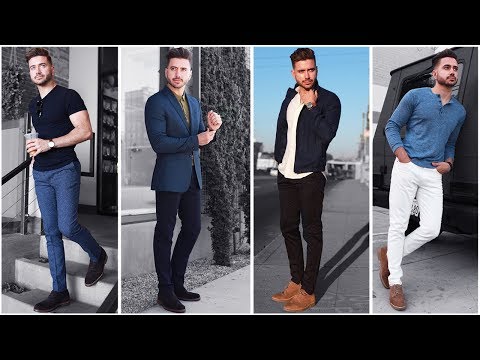 4件男士便装|蓝色Lookbook|秋季男士时尚灵感哔哩哔哩bilibili