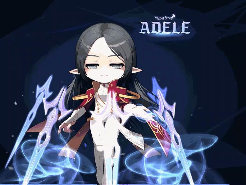 [jms]冒险岛日服御剑骑士阿黛尔技能语音 cv:佐藤利奈