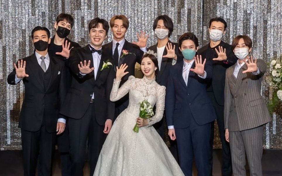 仁英姐姐婚礼 · 我家的熊孩子【super junior 利特 希澈 艺声 银赫