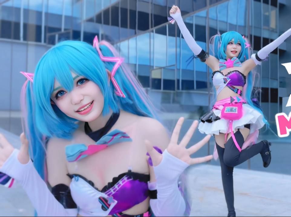 39 Music! 初音未来cos 初音ミク 【初音COS】(Mishi Miku)哔哩哔哩bilibili