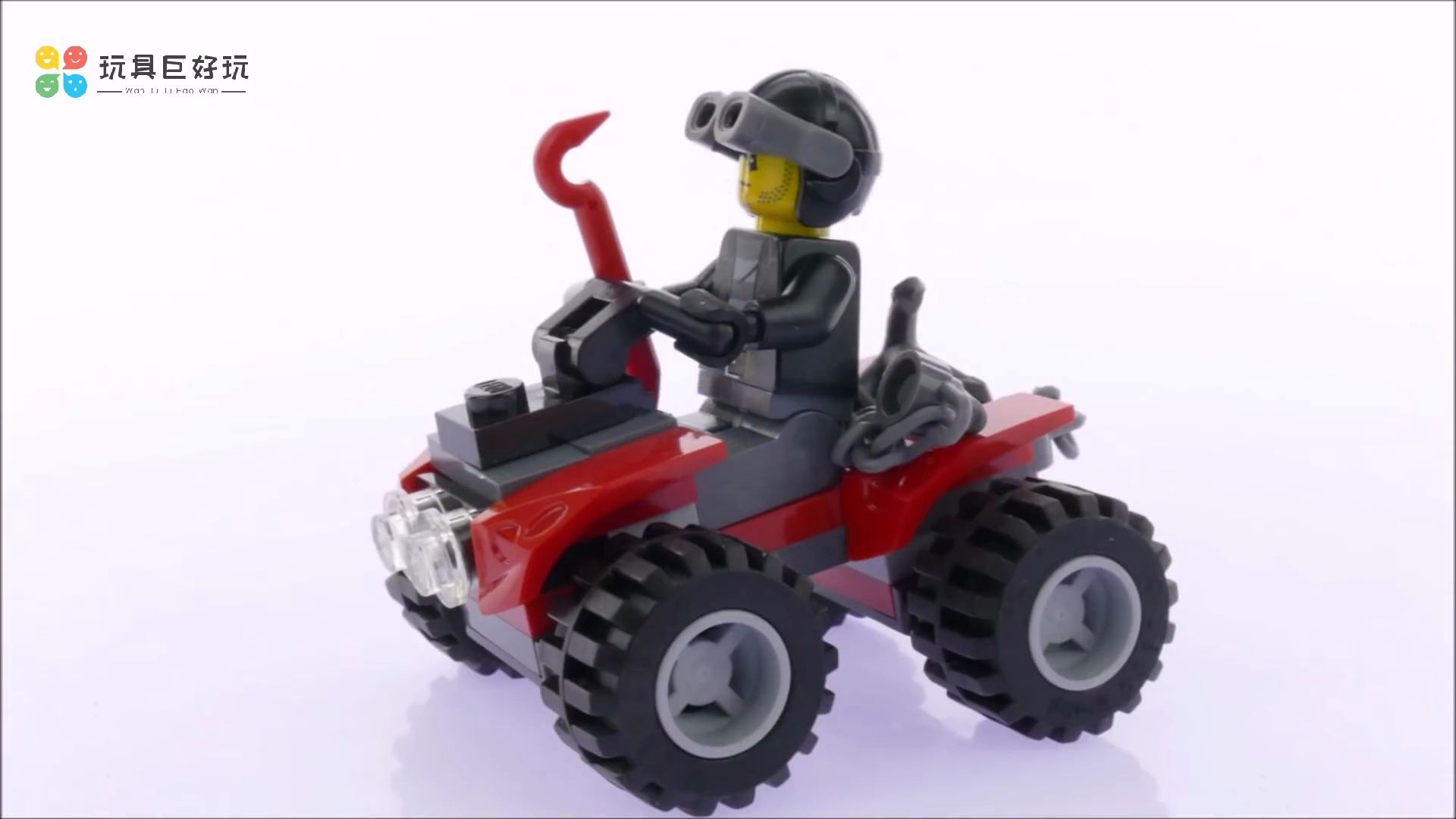 乐高60043警察抓劫匪-押运车-摩托车