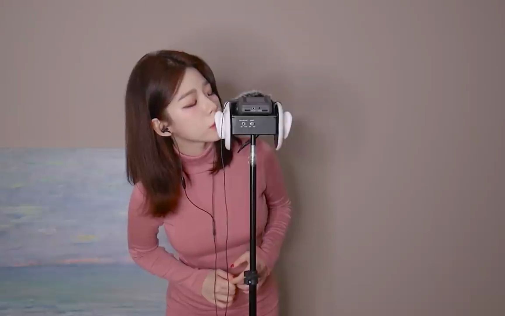 性感口腔音助眠,yeonchu美女姐姐舒服的嘴唇音助眠,无说话声的高质量