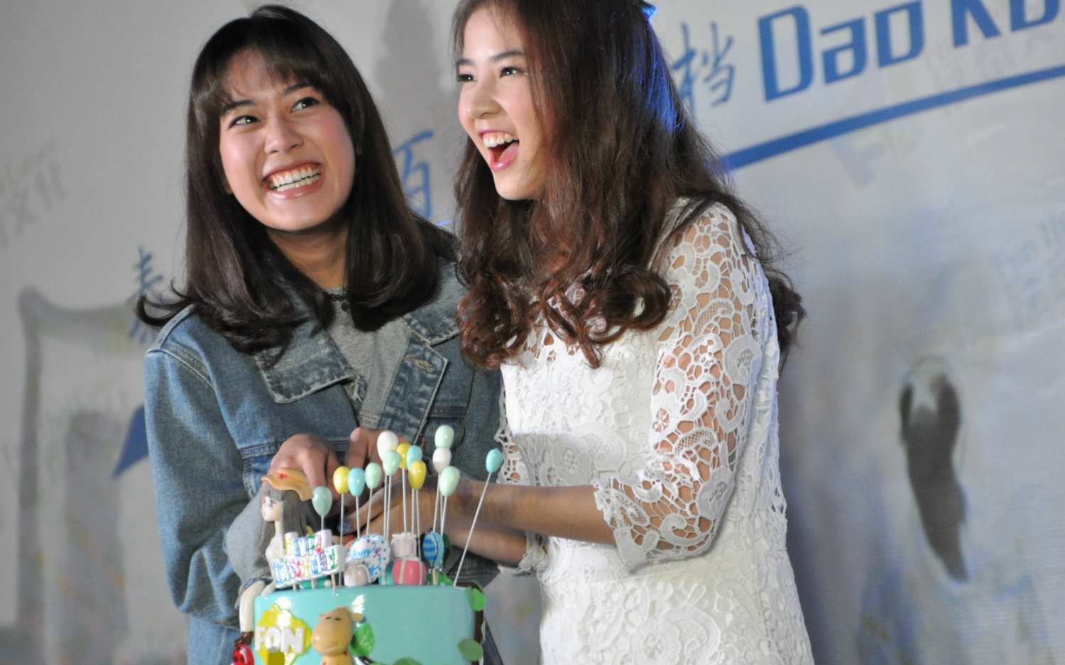 【fonbelle】160619 fonbelle杭州见面会摆蛋糕吹蜡烛甜蜜小片段