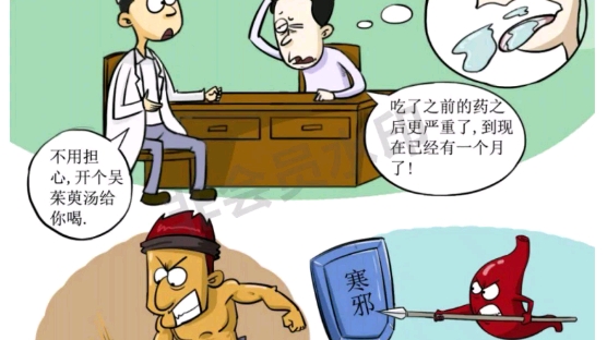 [图]伤寒论漫画版