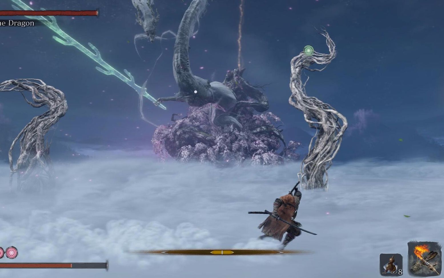 《sekiro只狼:影逝二度》龙神boss战_哔哩哔哩 (゜-゜)つロ 干杯