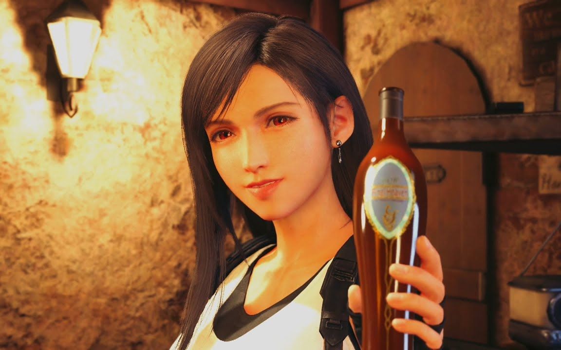 【2160p】ff7重制版 - 蒂法展露其酒吧技艺 (最终