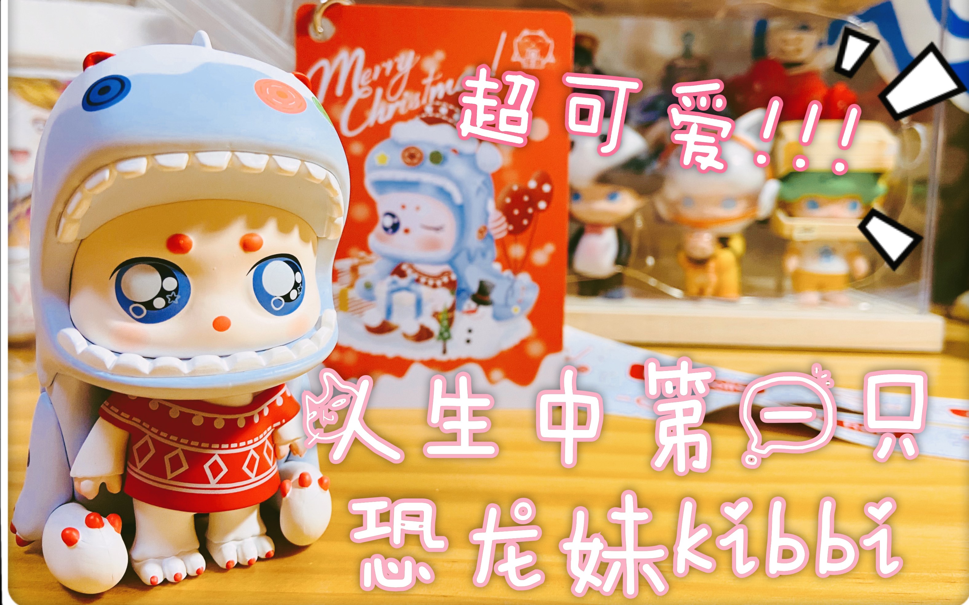 【开箱】到手的第一只恐龙妹kibbi!