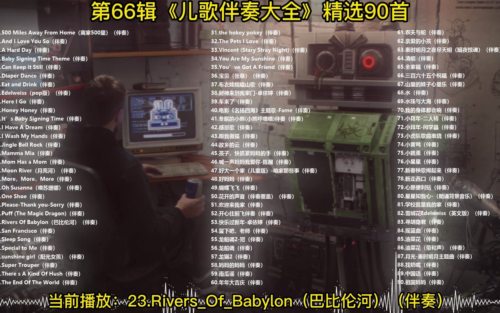 [图]23.Rivers_Of_Babylon（巴比伦河）（伴奏）-DJ晓贝伴奏制作整理，每天更新