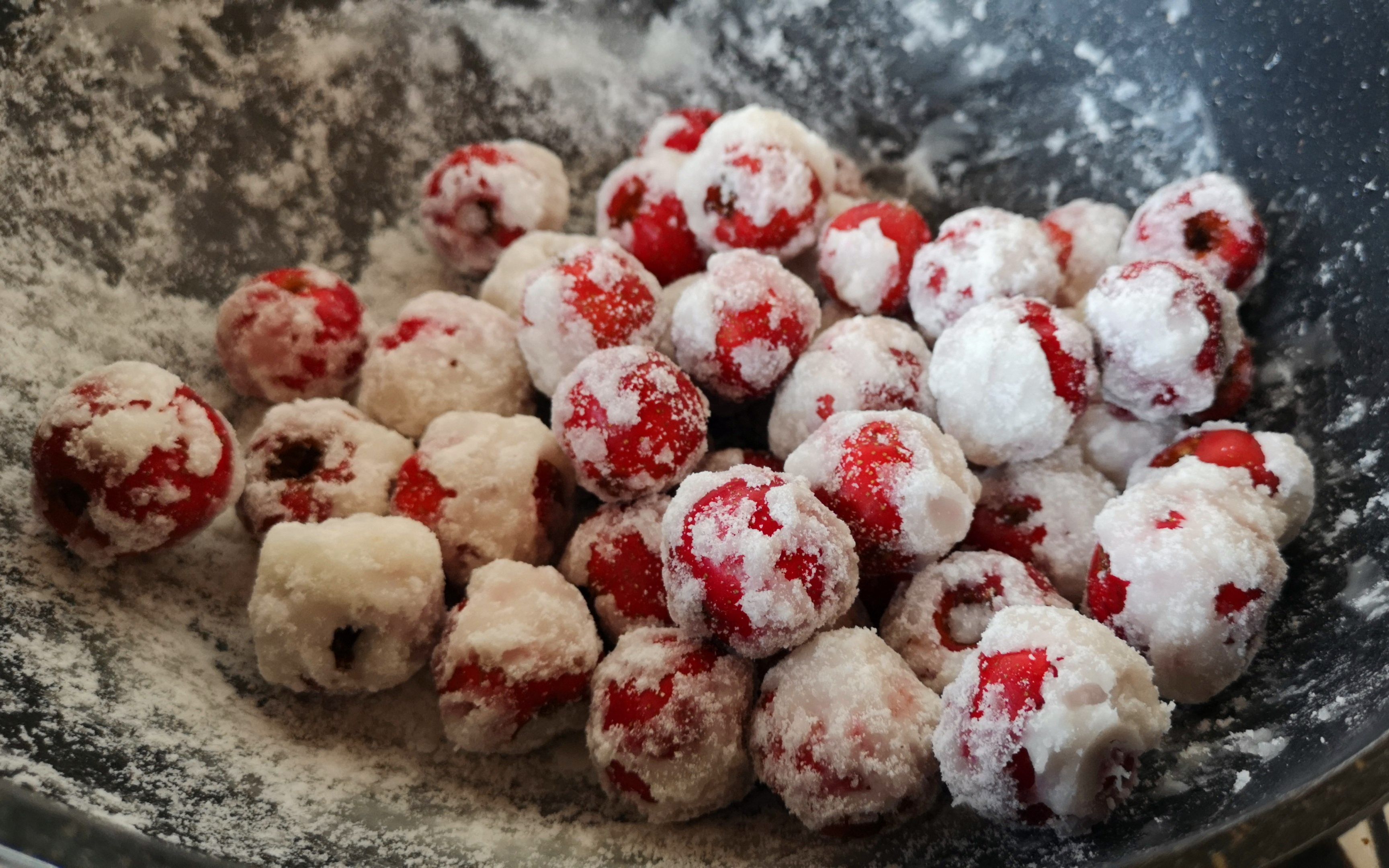 想吃山楂糖雪球不用买,教你在家做,简单好吃还开胃,2分钟学会