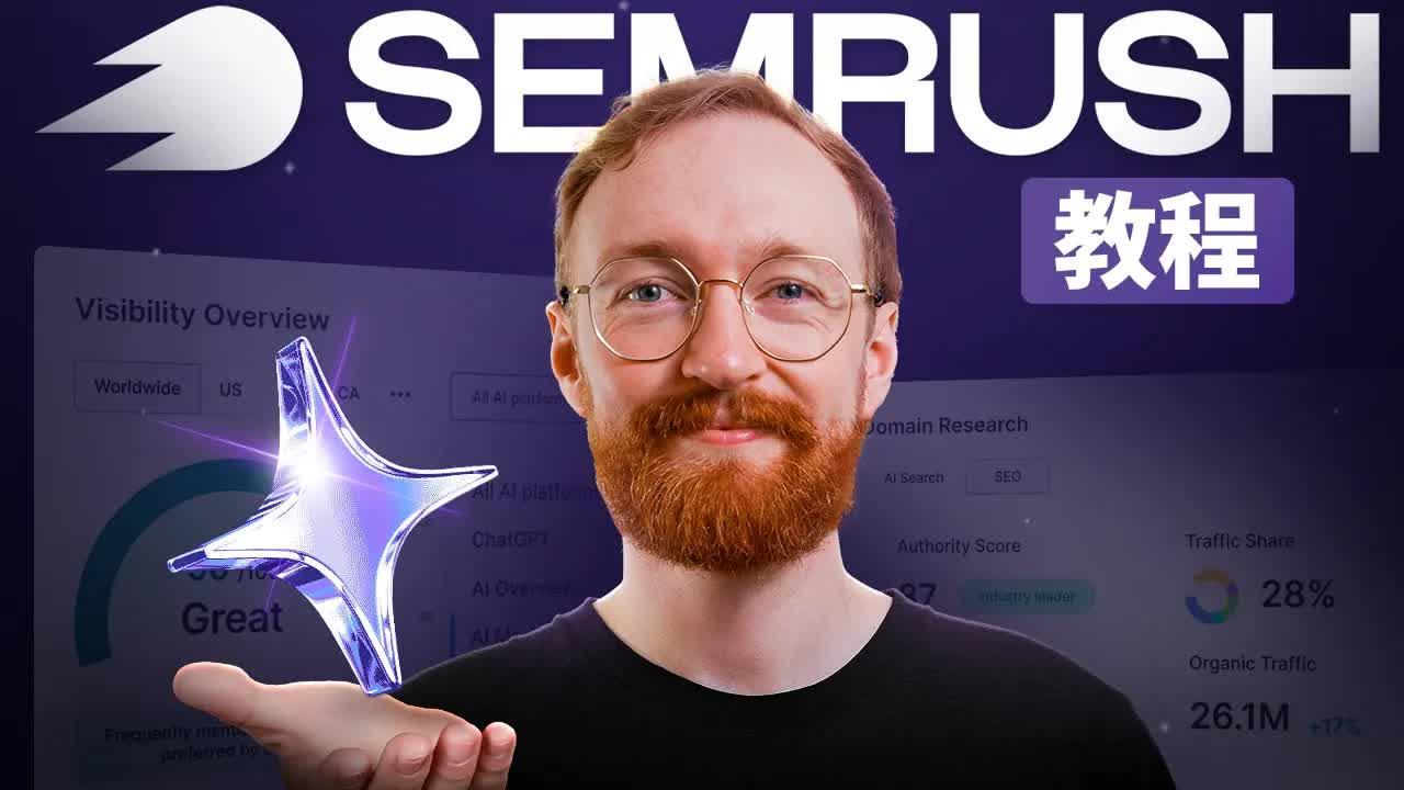 Semrush One实战指南:2026年AI时代SEO与内容优化全攻略