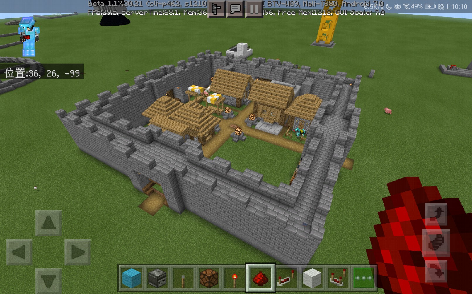 盘点我的minecraft存档中最古老的建筑