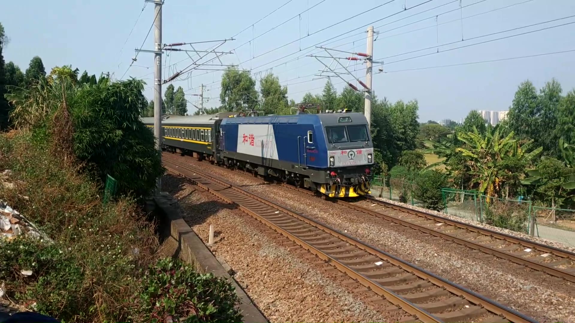 [黎湛普速线]繁忙的普速铁路