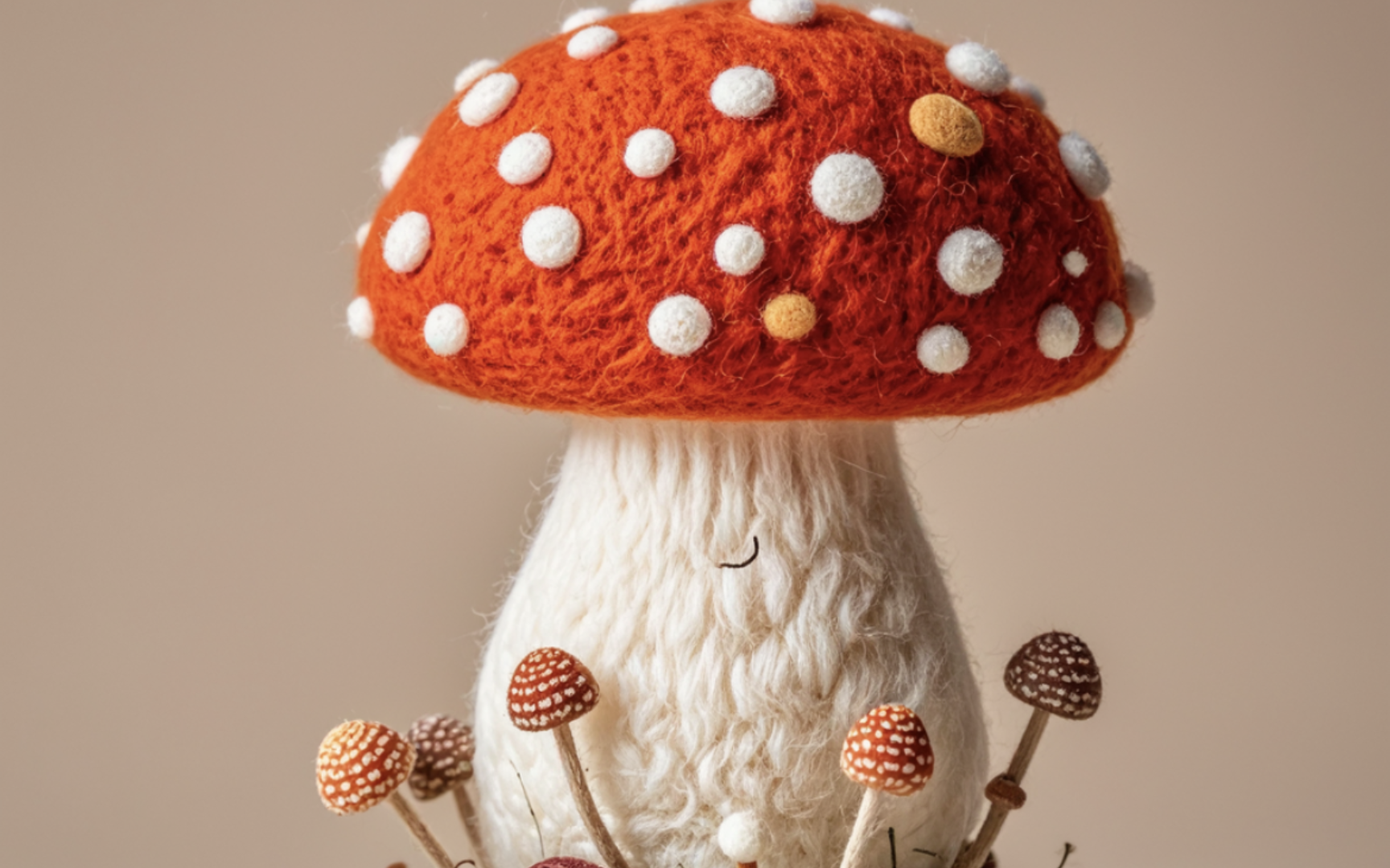 【ai绘画】可爱的羊毛毡手工