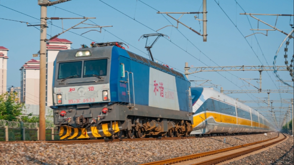 【紧急出警61杨村】cr400bf-j-0001重返福厦高铁测试"00101次杨村站