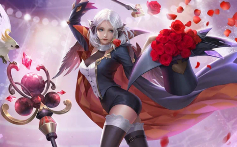 【英魂之刃口袋版】埃及艳后-蔷薇迷影 新皮肤展示_哔哩哔哩bilibili