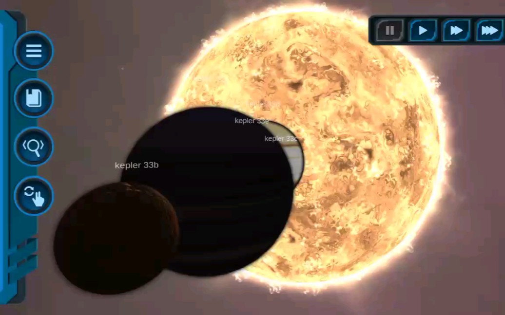 口袋宇宙开普勒行星系列开普勒33行星系统有气态行星也有岩质行星