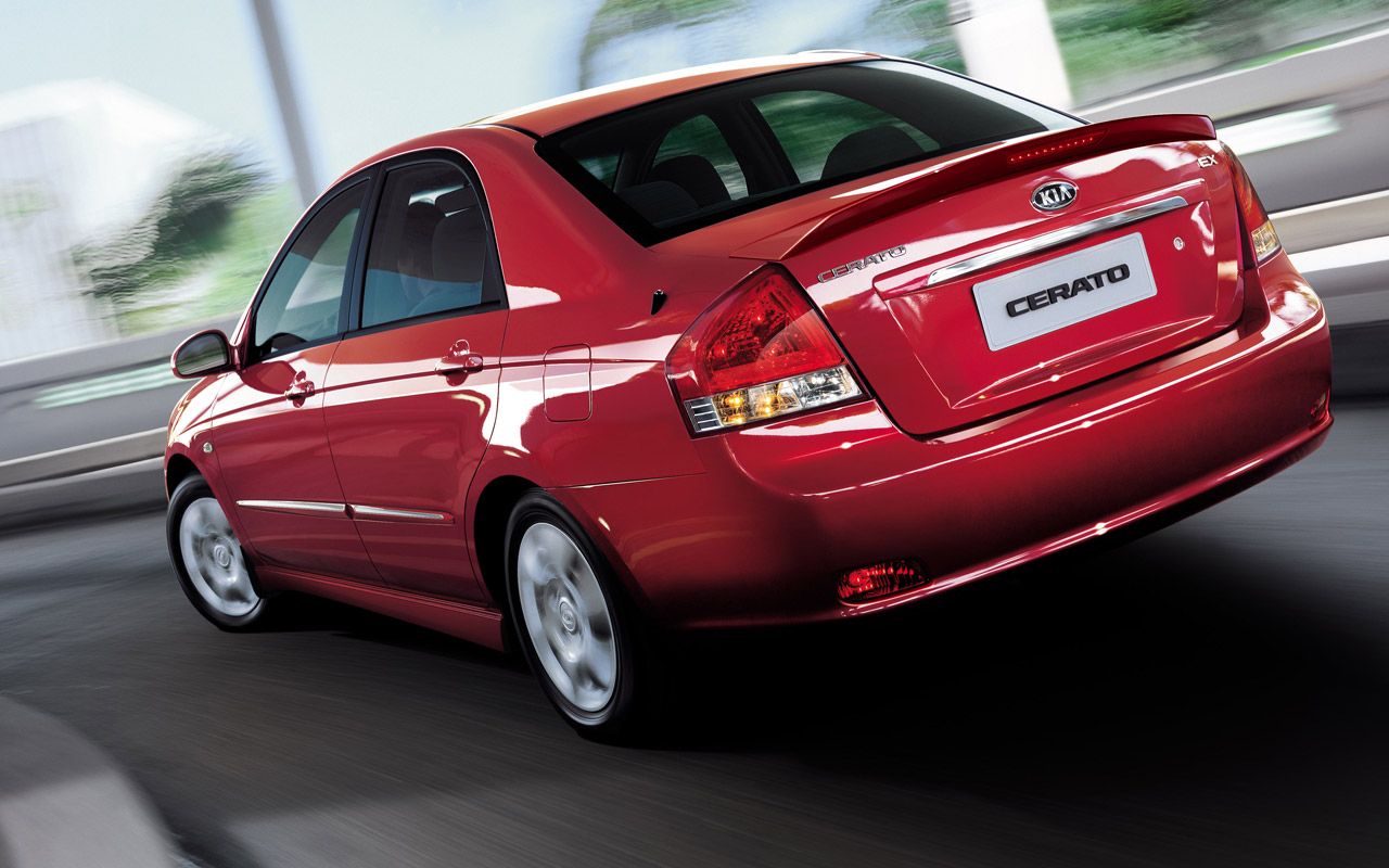 2006年起亚初代赛拉图(代号ld,北美名第二代spectra三厢后期型)韩国区