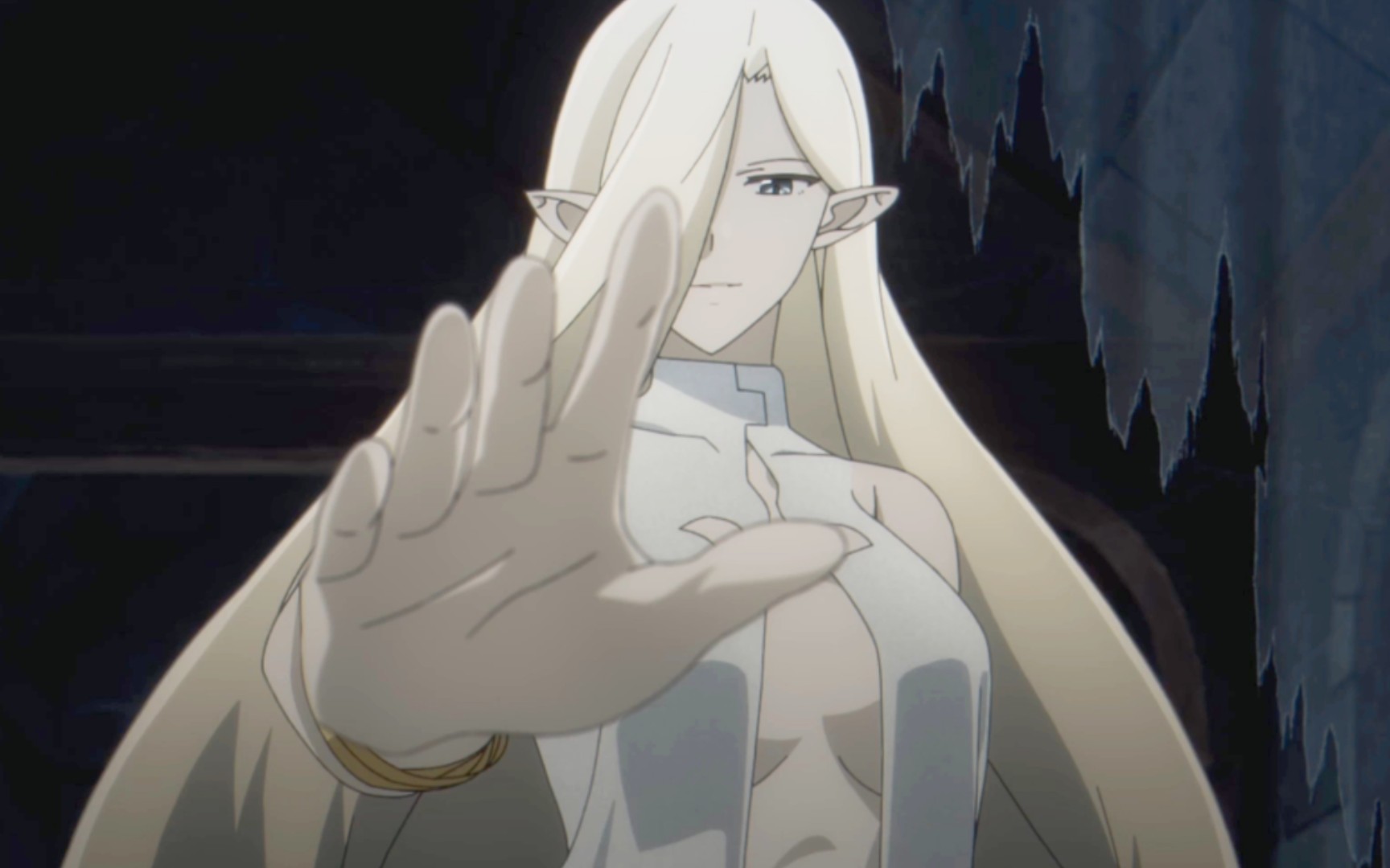 "精灵未亡人,穿的太过清凉,男主都看呆了.