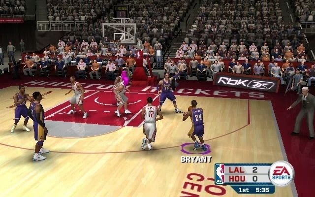 NBA Live 2006 超巨难度 20102011赛季 湖人16连胜夺冠(VS火箭1)哔哩哔哩bilibili