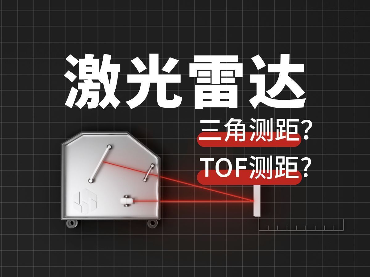 [图]什么是三角测距？TOF测距？激光雷达怎么精准测距的？