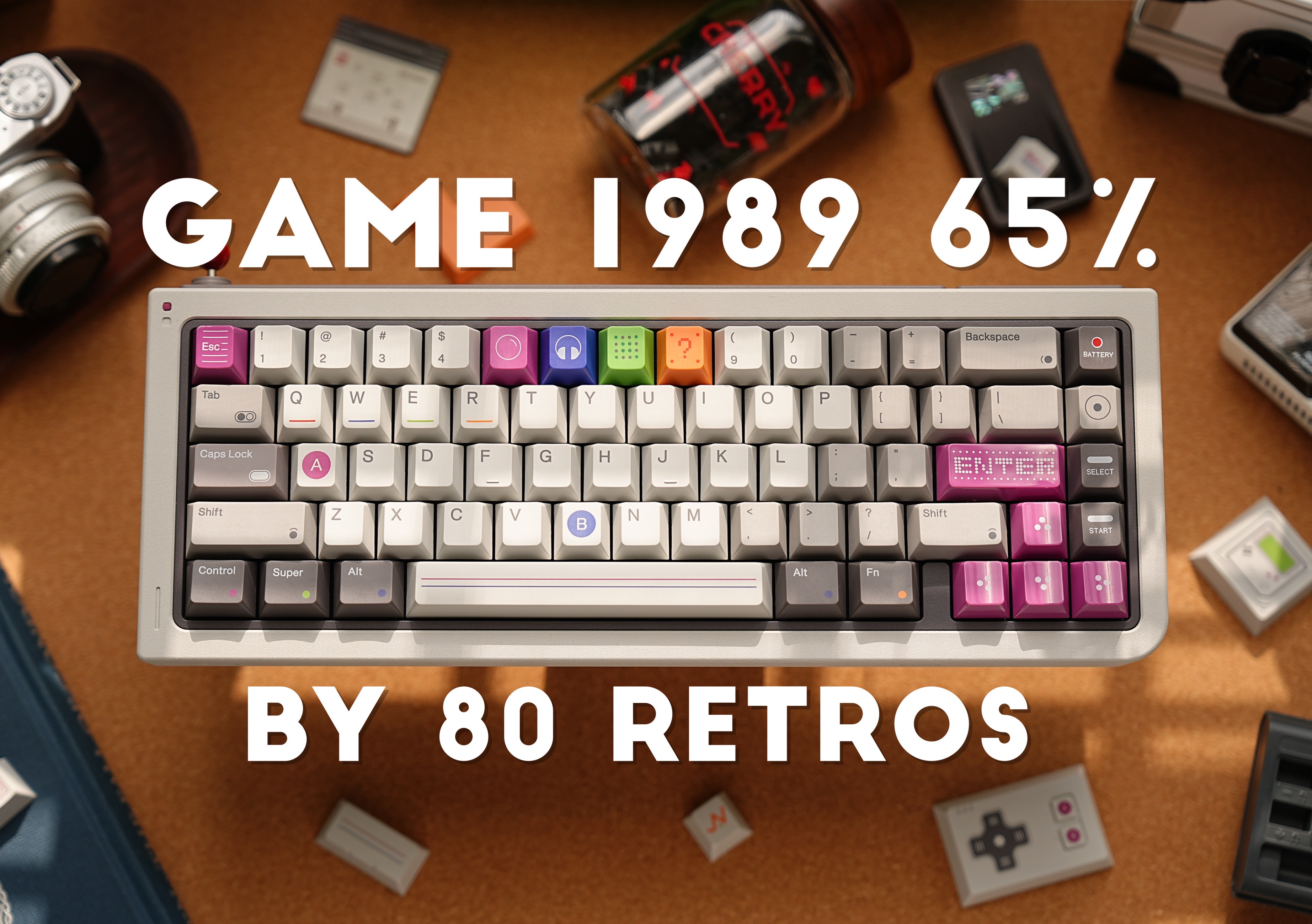 复古小玩具|game1989 65%|客制化键盘组装哔哩哔哩bilibili