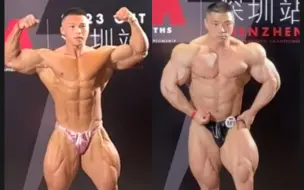 Descargar video: 深圳健美赛大块头肌肉猛男巅峰对决