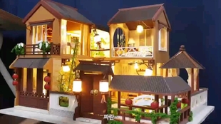 林栖谷居 手工手作diy 日式古风小屋 5 哔哩哔哩 つロ干杯 Bilibili