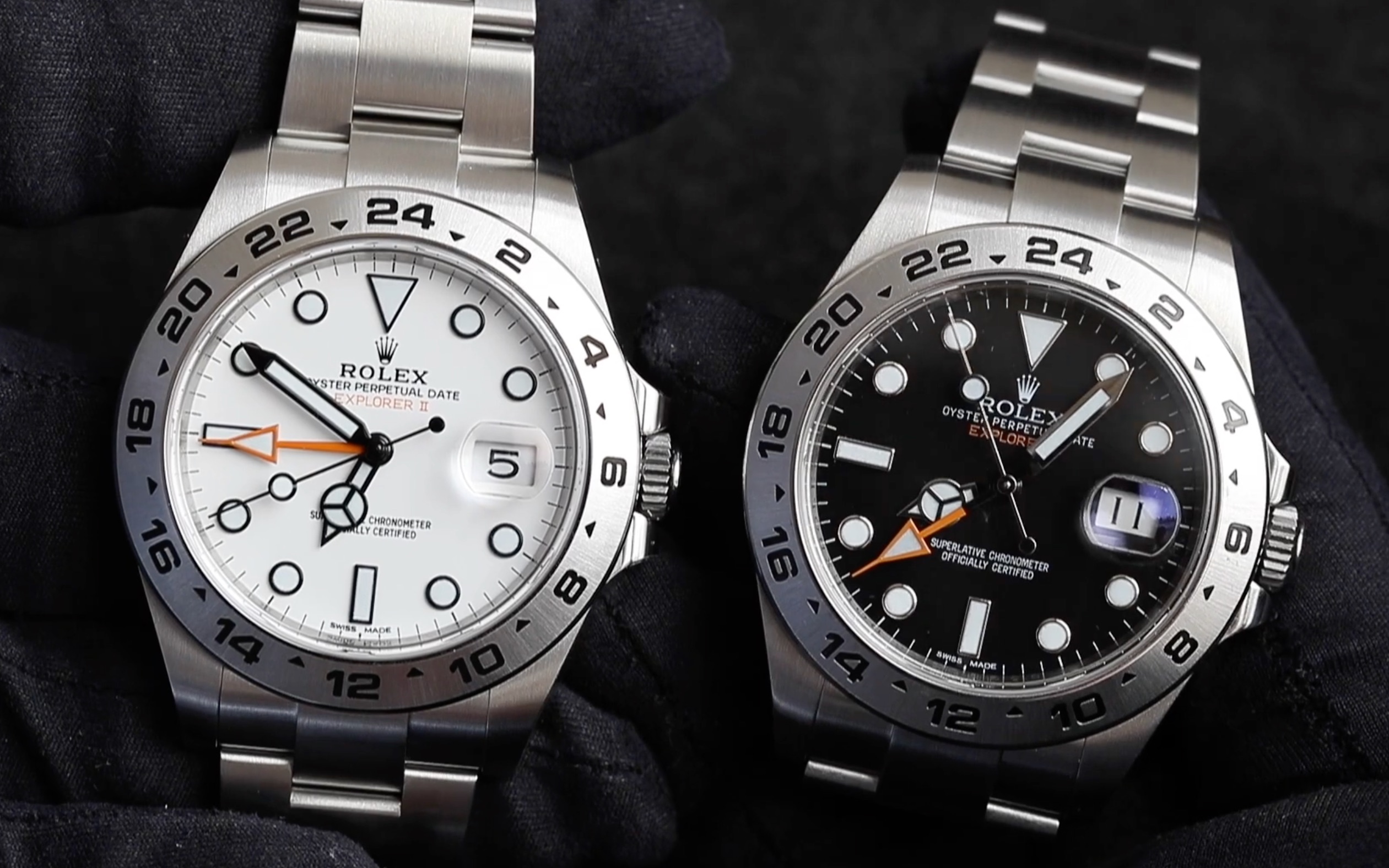 rolexexplorerii劳力士探二216570白盘vs黑盘bijoudiamondjewellery