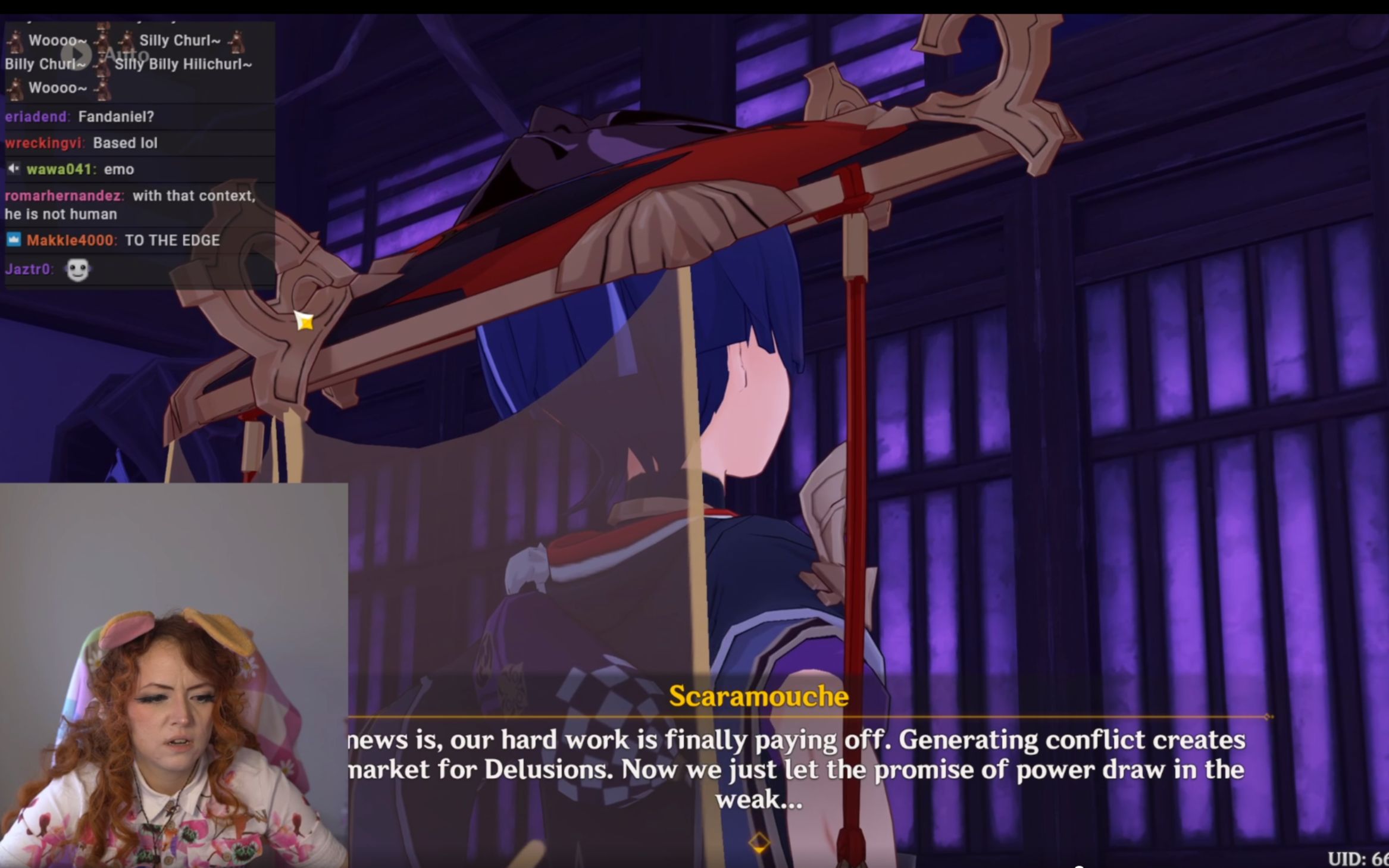 【原神 生肉】zepla直播录像(初见散兵与八重神子作战计划)