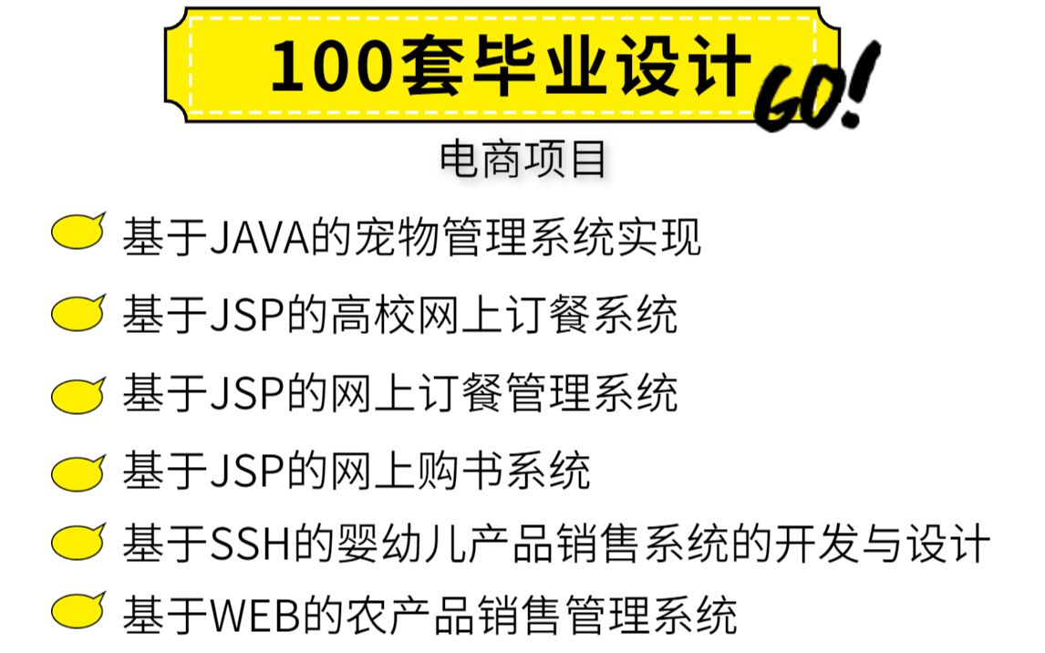 100套毕业设计(内附源码 论文)电商项目基于JAVA的宠物管理系统实现基于jsp的高校网上订餐系统基于JSP的网上订餐管理系统基于JSP的网上订餐管...