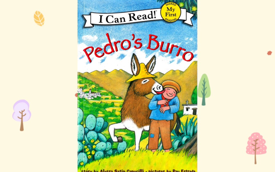 Pedro's Burro《佩德罗的驴子》(下)英文绘本阅读哔哩哔哩bilibili