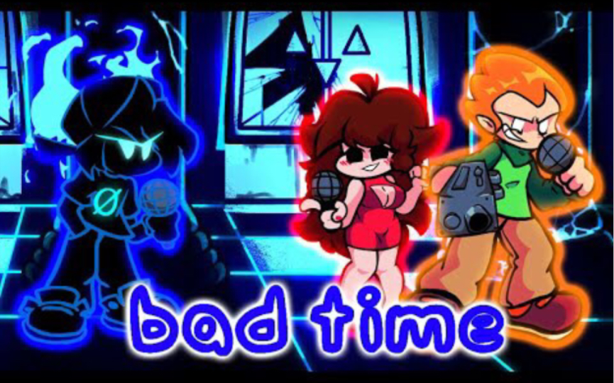 fnfsans的badtime但是是由bfgf和pico三人组翻唱