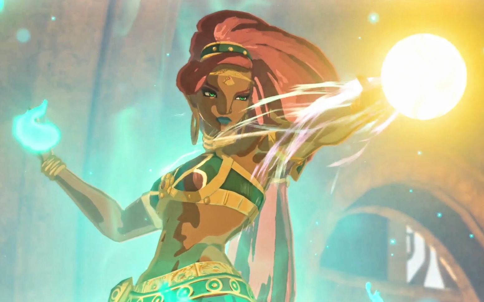 【塞尔达·乌尔波扎·混剪】这就是海拉鲁大陆上最帅的女人吗!