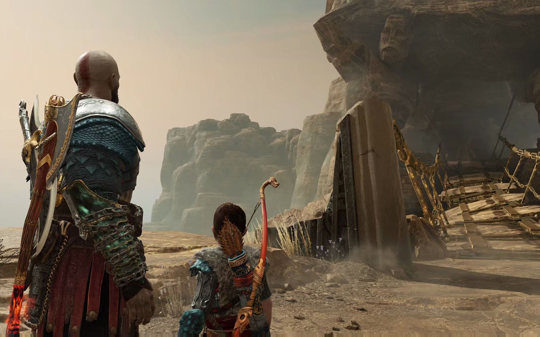 【战神4】感人结局