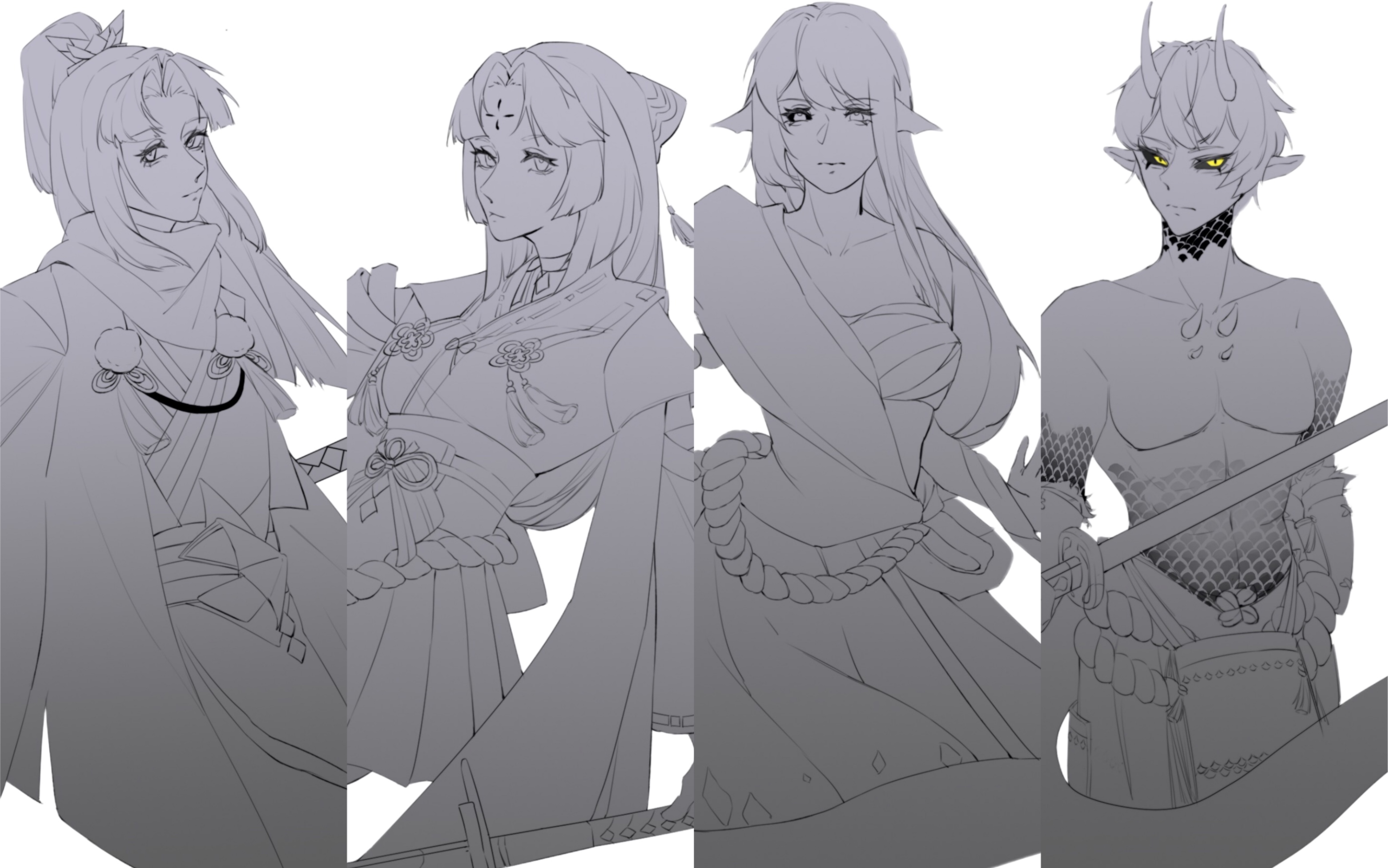 【阴阳师手书】machine gun