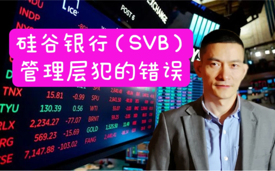 硅谷银行(SVB)管理层犯的错误.哔哩哔哩bilibili