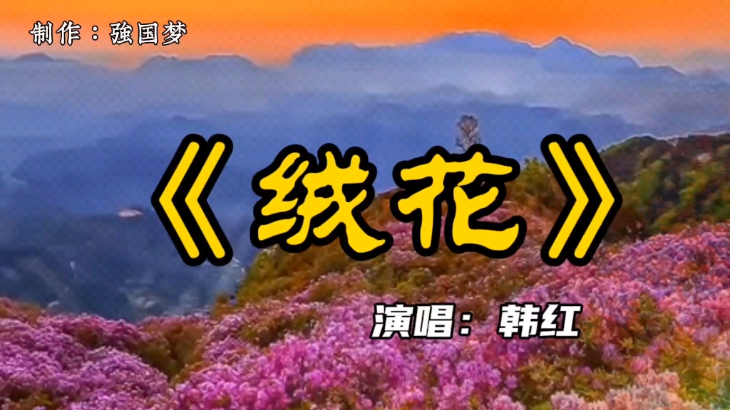 经典老歌《绒花》韩红倾情演唱