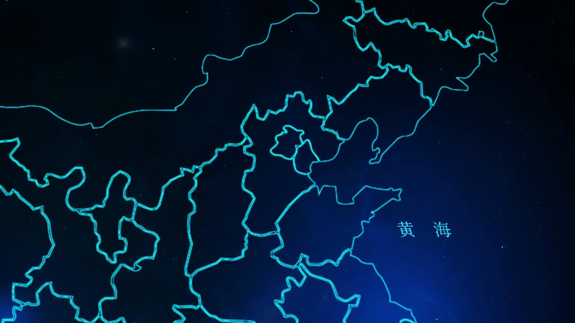 53370 中国北京地图辐射全国ae模板