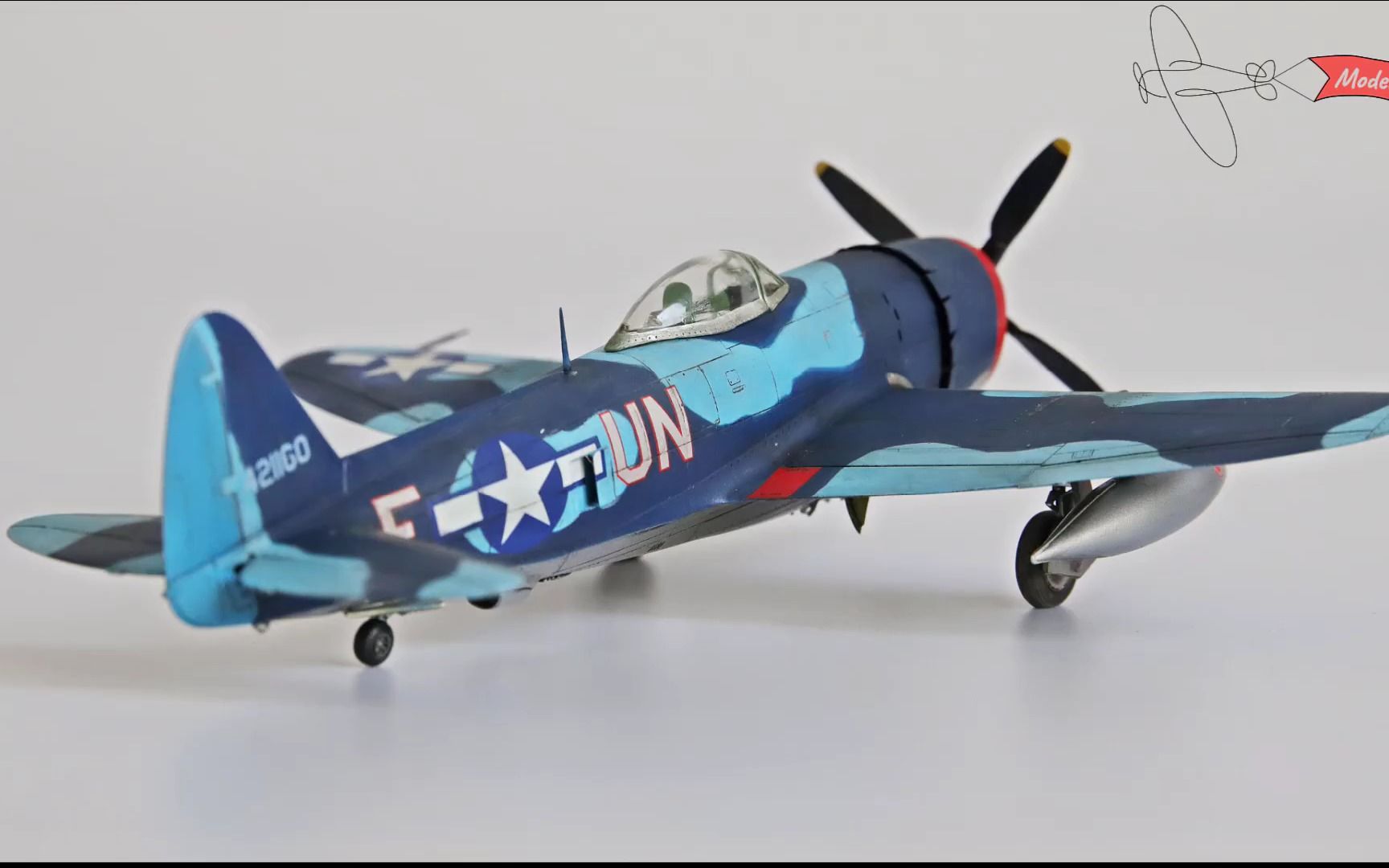 利華revell 1/72 p-47 m thunderbolt 戰鬥機模型製作視頻