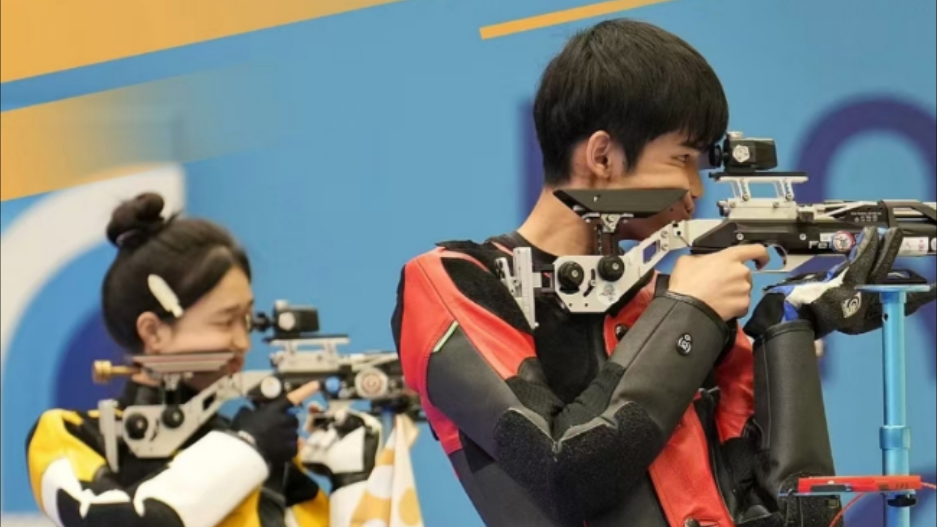 奥运会比赛专用的气步枪,可以合法合理大展身手,听听国家级射击教练