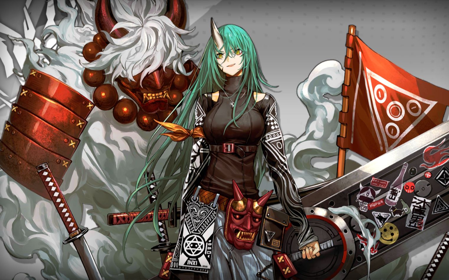 活动作品明日方舟星熊凛冬新特效皮肤鉴赏