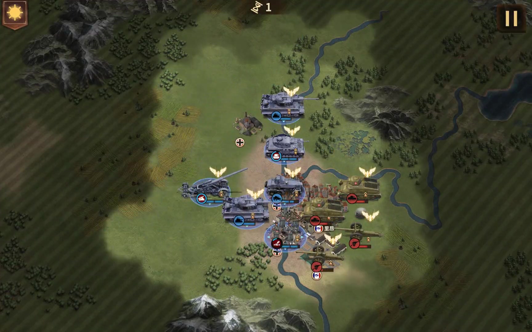 将军的荣耀3 德d无将攻占了雅典,意大利南部,法国北部和大部分英国