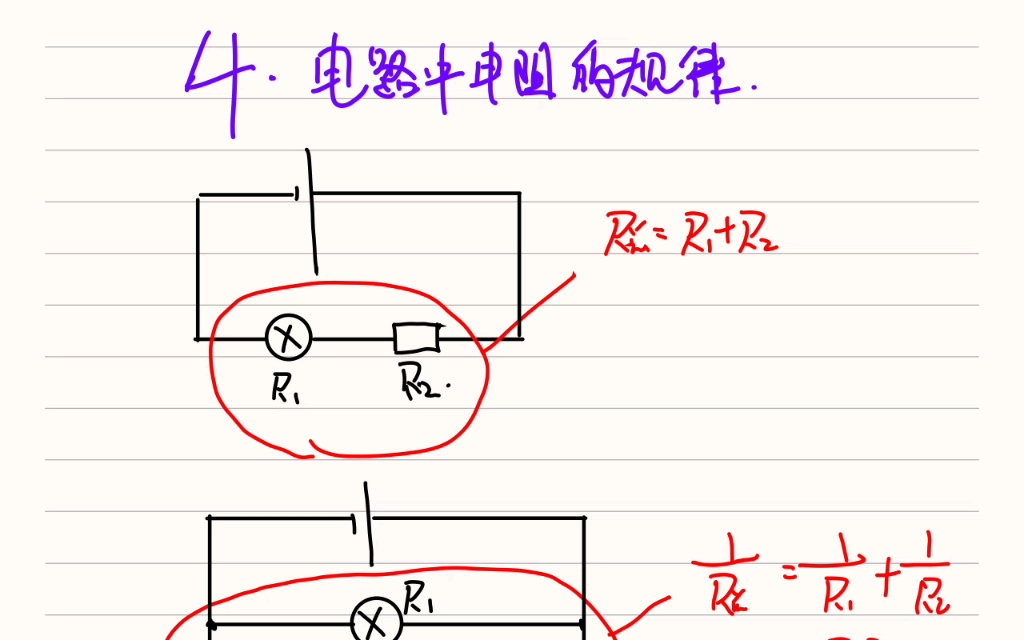 《串并联电路中电阻大小的规律》 初中物理重点知识哔哩哔哩bilibili